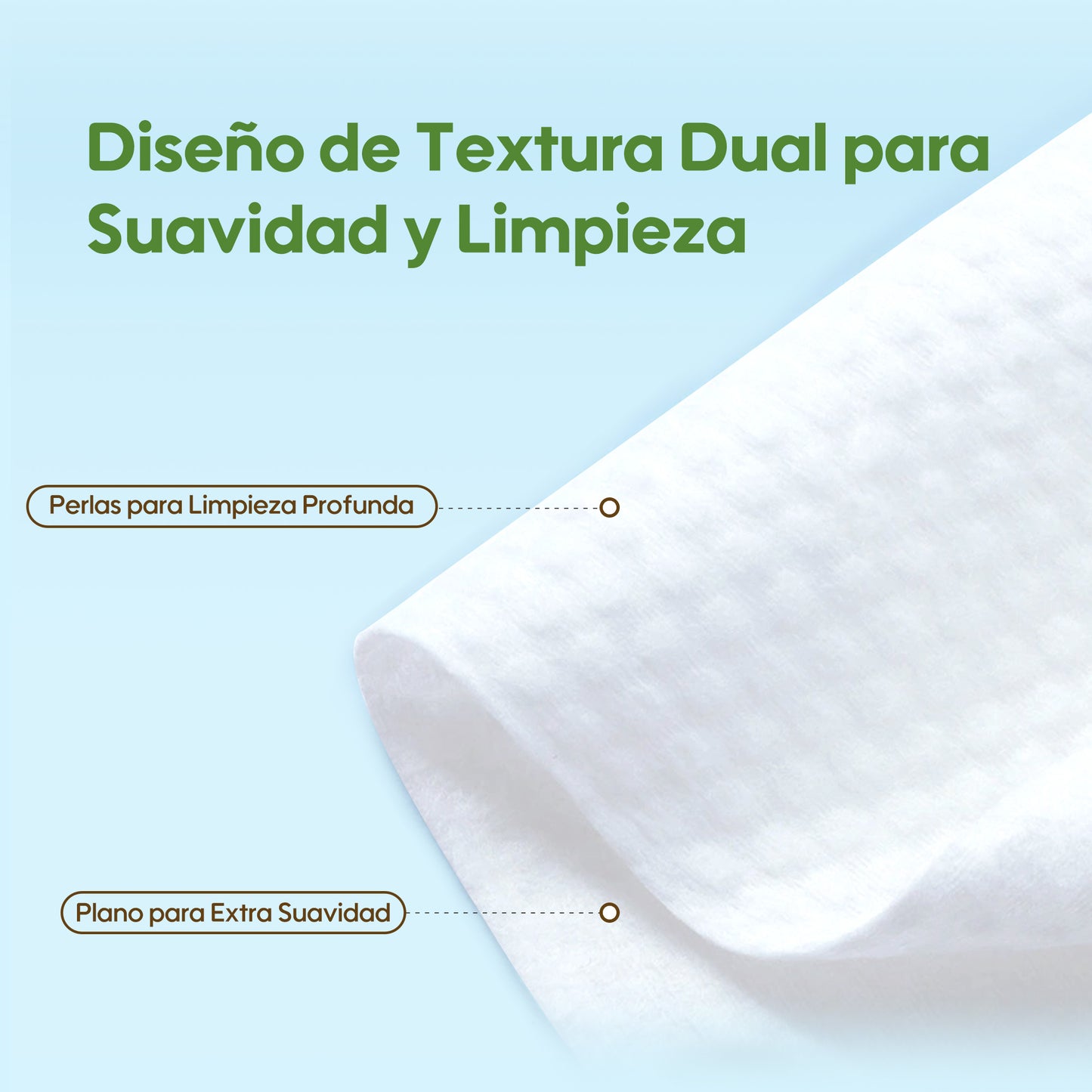 Toallitas de Cuidado Orgánico Serie Fresca y Nutritiva - Áloe