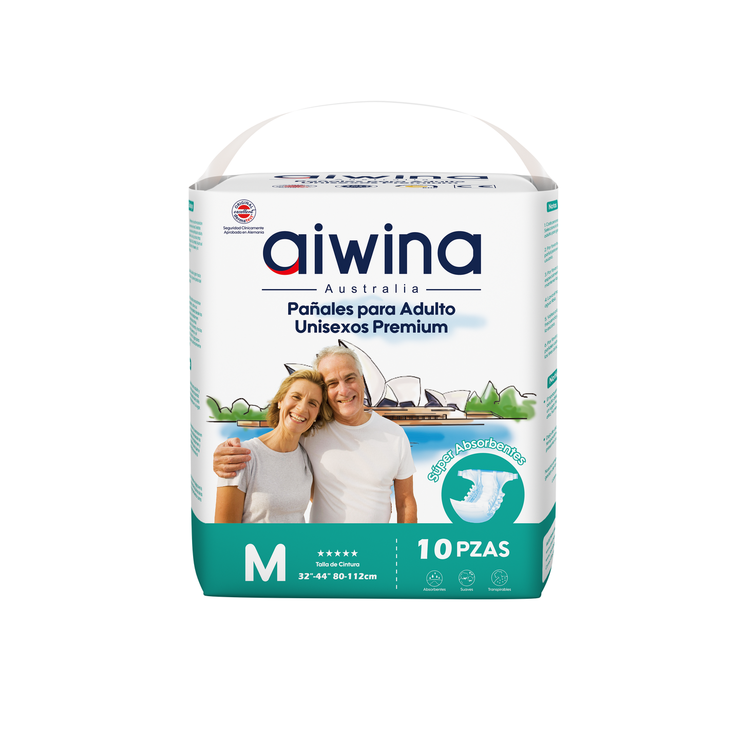 Pañales para Adulto Unisexos Premium M