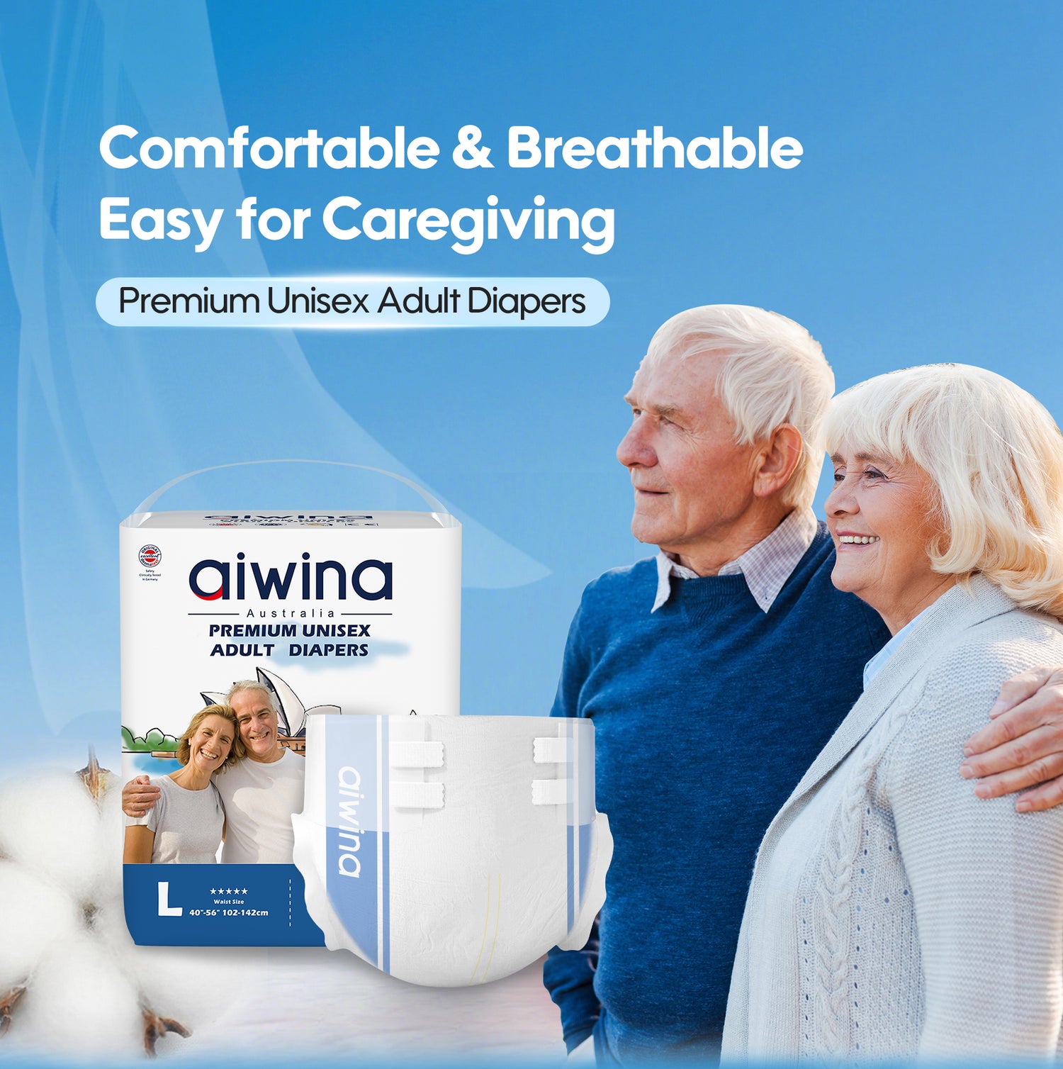 Pañales para Adultos Unisex Premium Talla XG