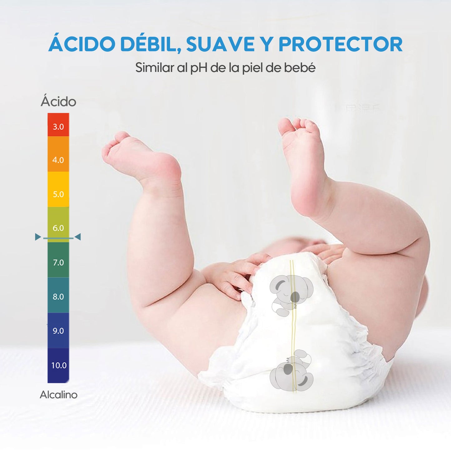 Pañales desechables para bebés Comfort Care Premium Natural（G）