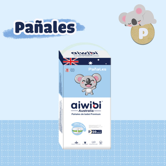 Pañales desechables para bebés Comfort Care Premium Natural（P）