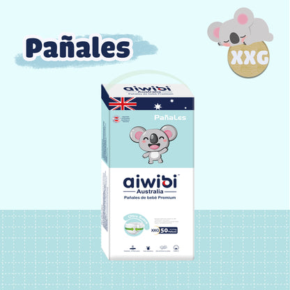 Pañales desechables para bebés Comfort Care Premium Natural（XXG）